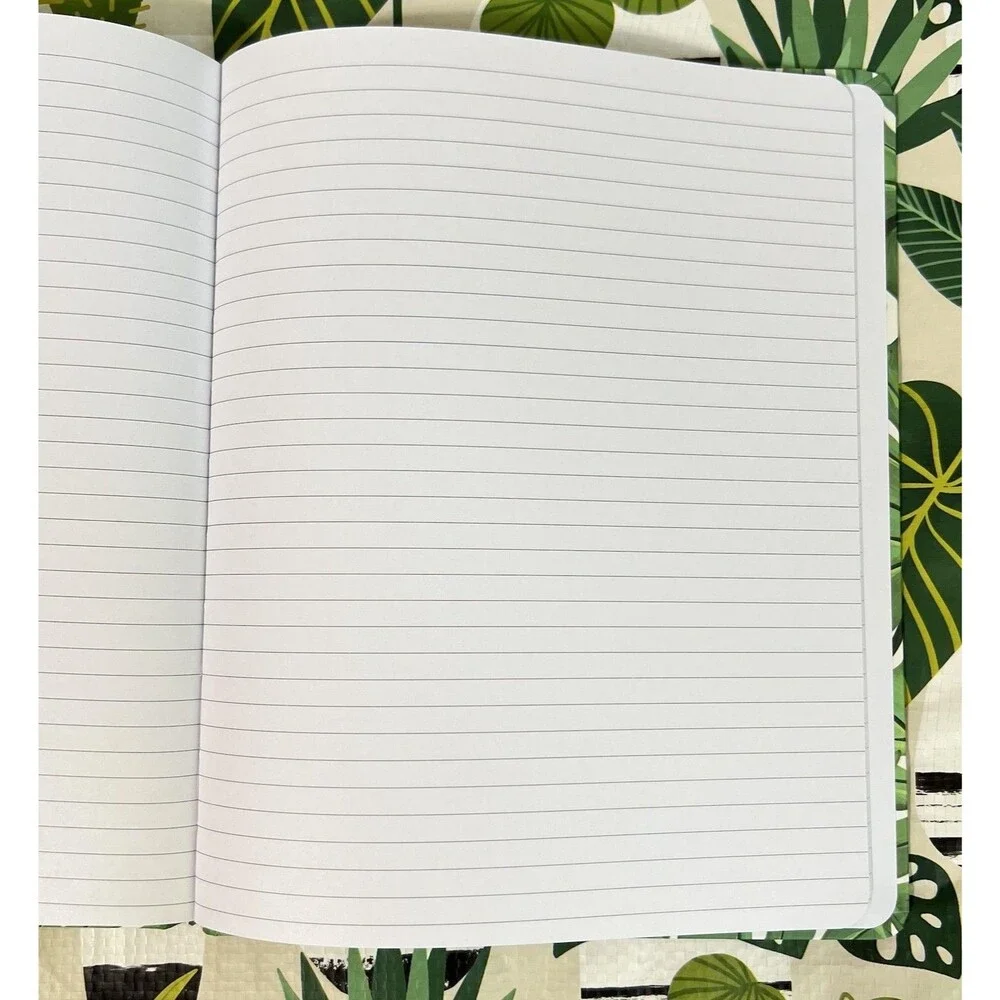 12 Month Undated Weekly and Monthly Planner Monstera Leaf Unnumbered Planner